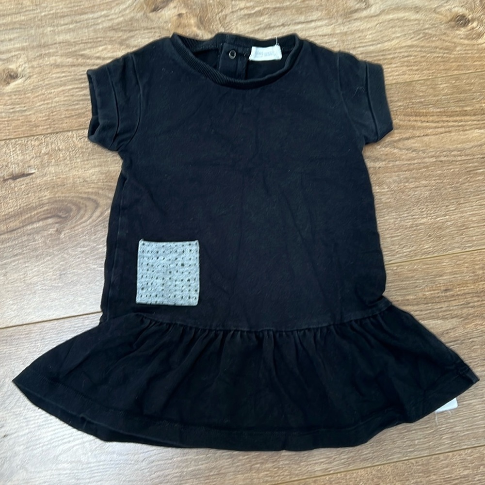 Miles Baby - Black Pocket Dress